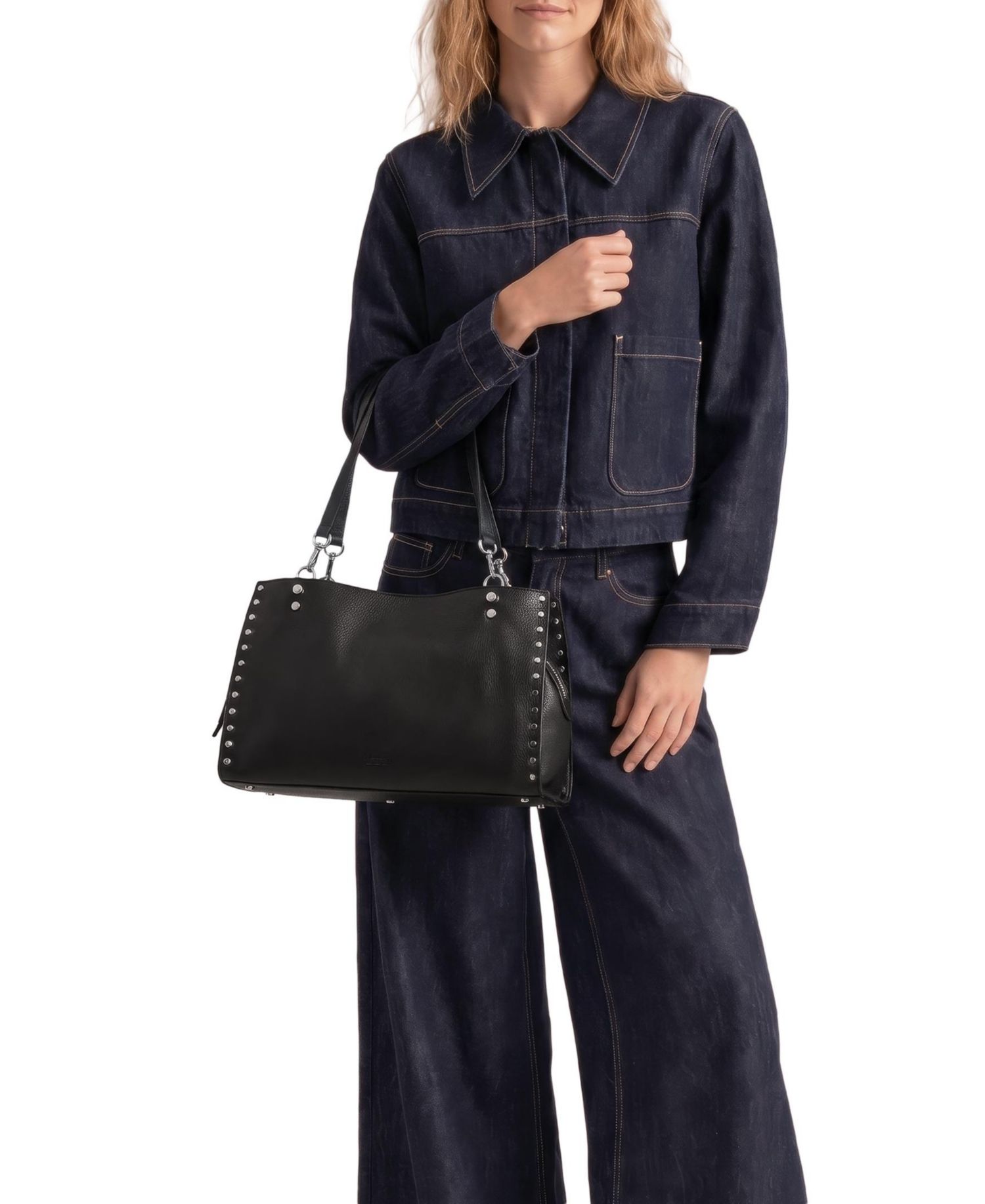 Lenox Studded Shoulder Bag