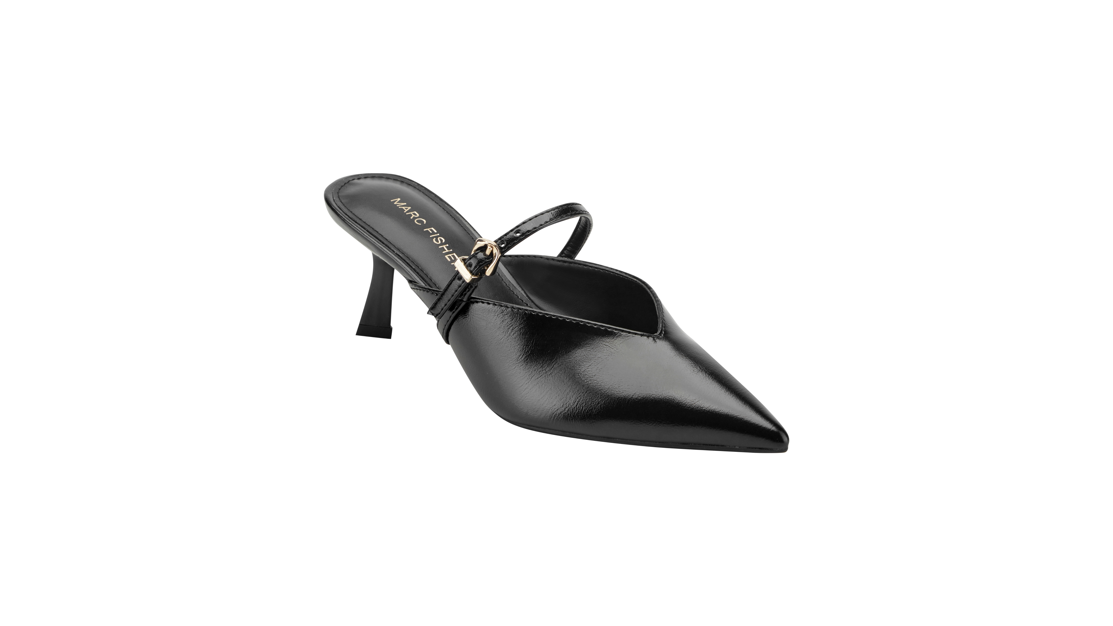 Marc Fisher Women's Anty Mary Jane Kitten Heel Pointed Toe Pumps