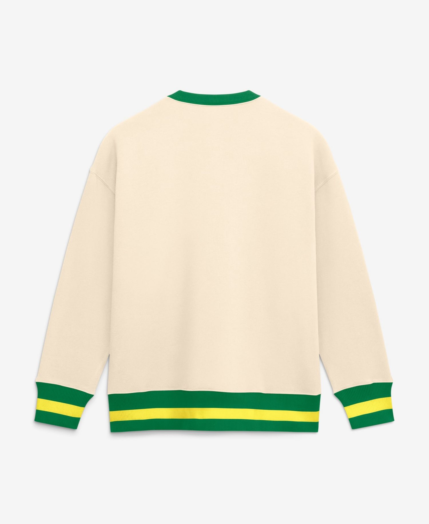 Women's Natural Oregon Ducks Oversized Legacy Arch Phoenix Sweatshirt