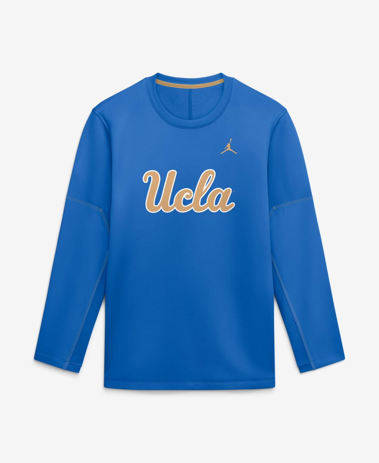 Men's Blue UCLA Bruins 2026 Sideline Coaches Therma-FIT Long Sleeve Top