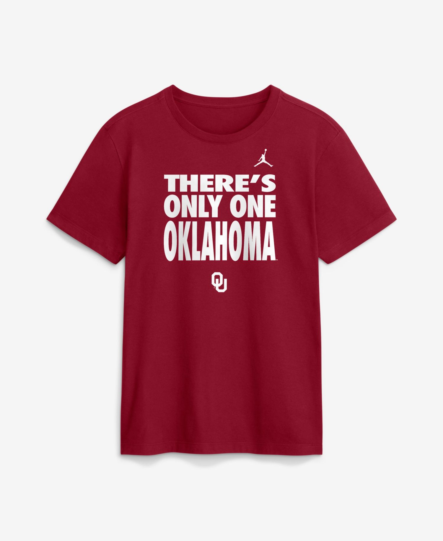 Men's Crimson Oklahoma Sooners 2026 Sideline Dri-FIT Slogan T-Shirt