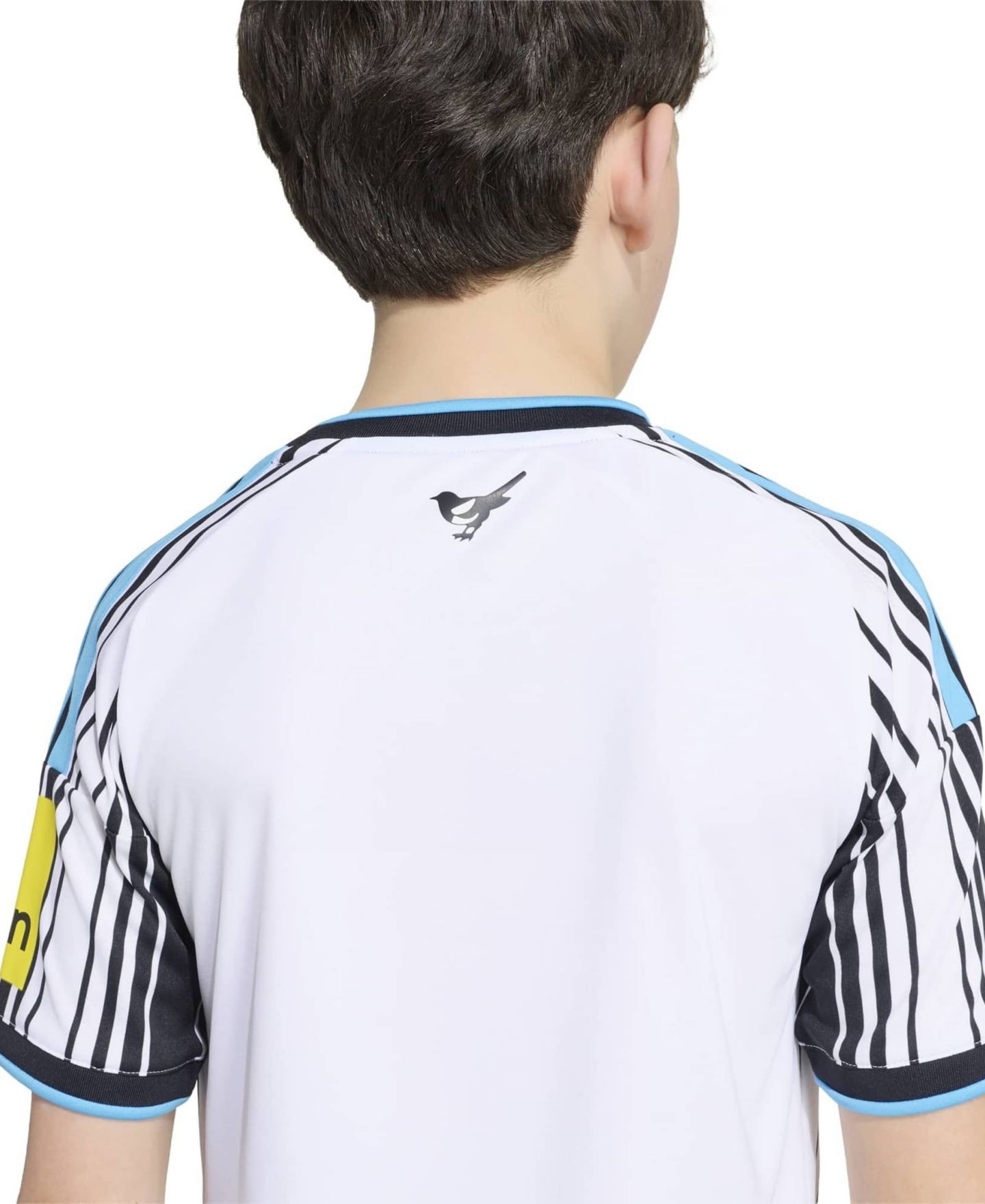 Детский топ adidas White Newcastle United Home 2026/27 Replica Jersey — фото 5