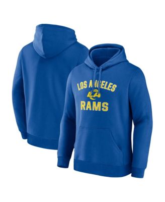 Men's Royal Los Angeles Rams Arch Victory Hoodie