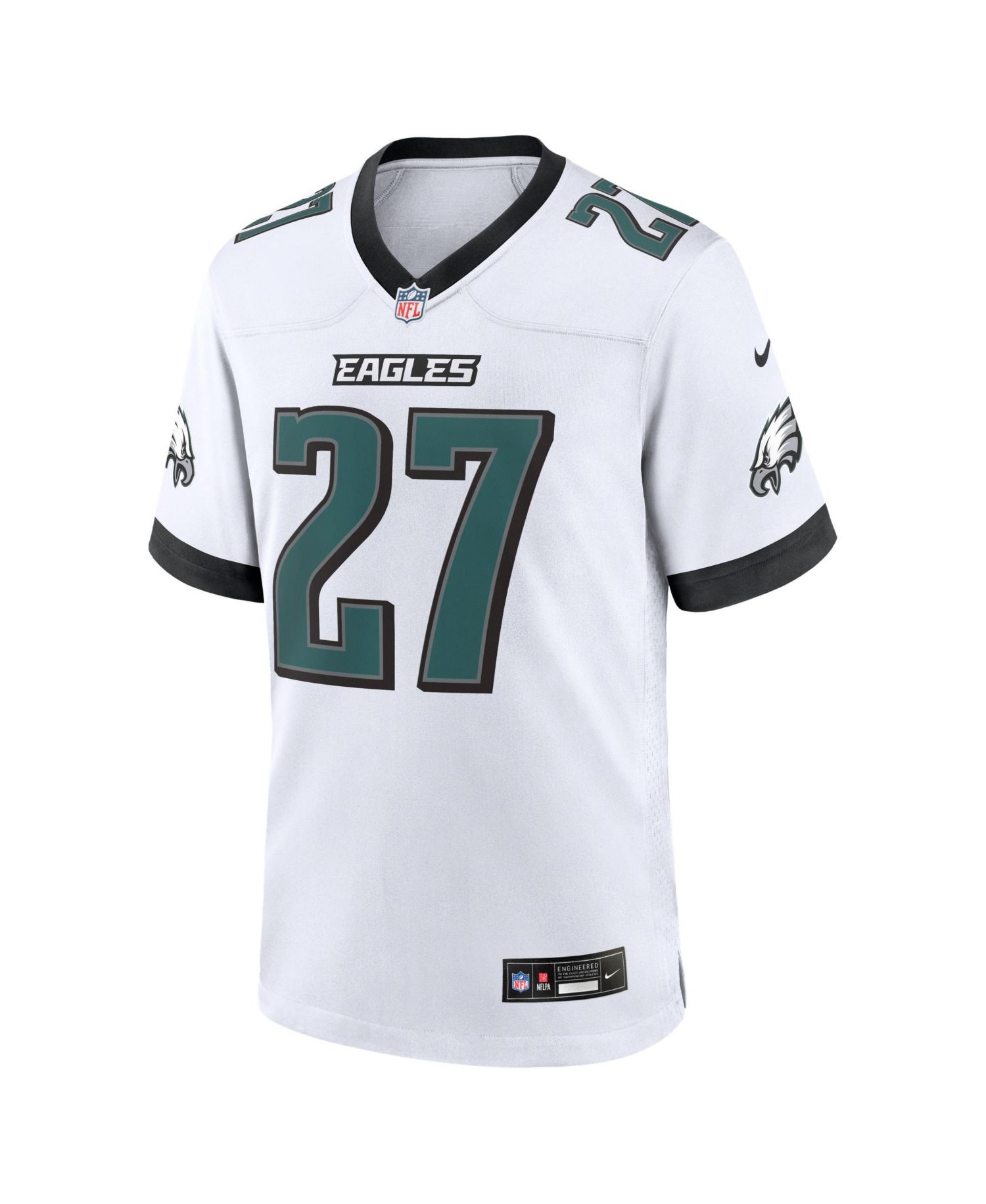 Men's Quinyon Mitchell White Philadelphia Eagles Game Jersey