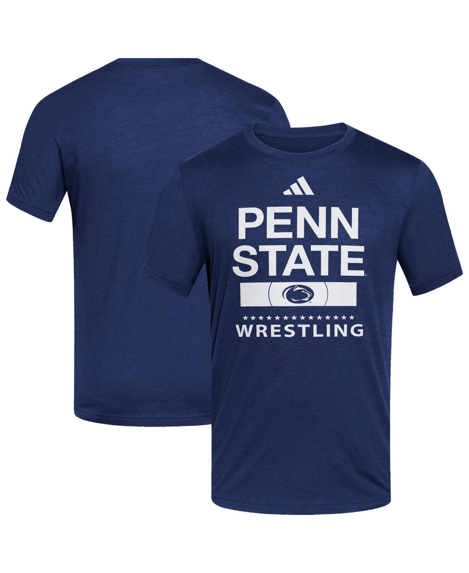Men's Navy Penn State Nittany Lions Wrestling Blend T-Shirt