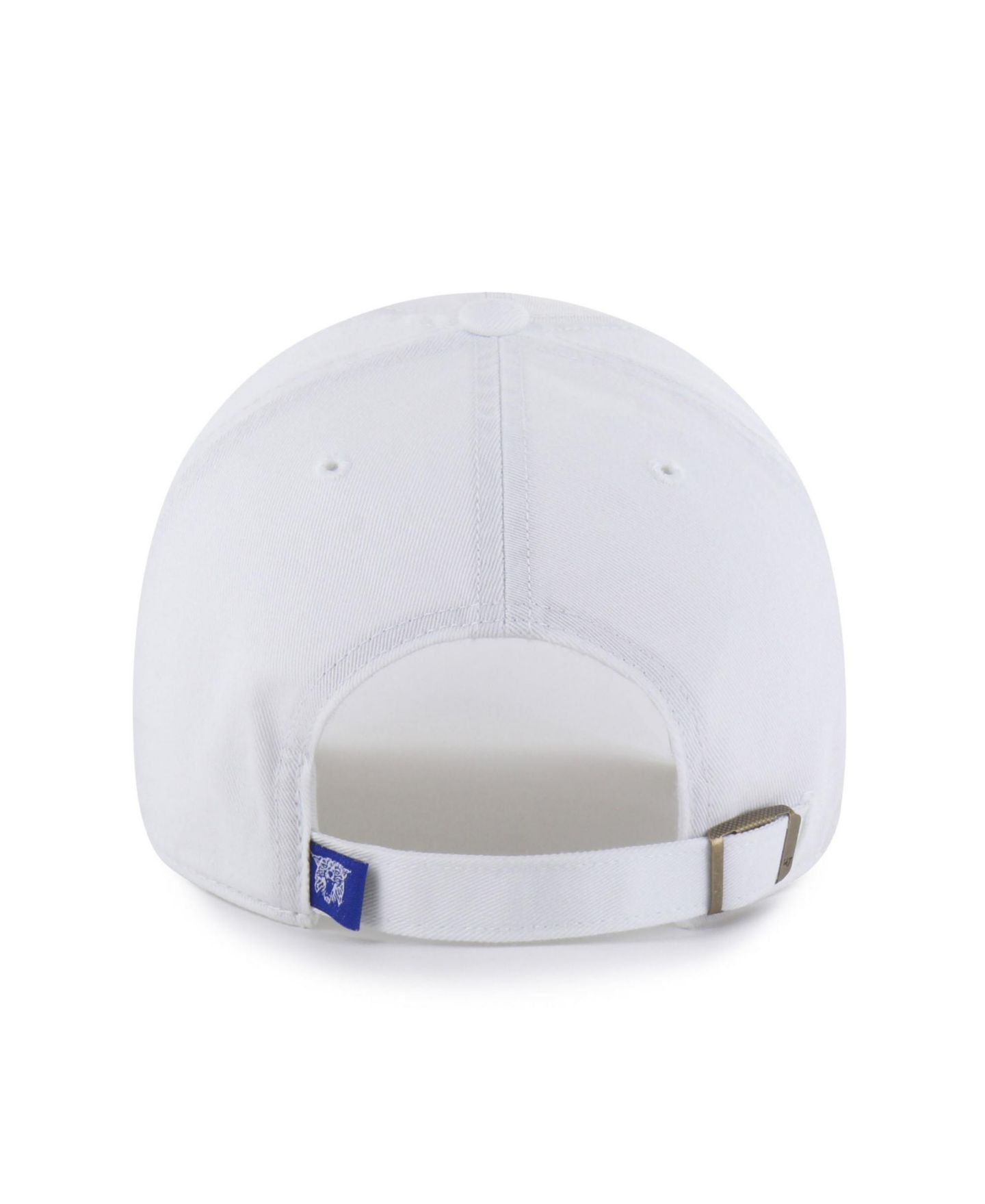 Мужская кепка '47 Brand White Kentucky Wildcats Vault Clean Up Adjustable Hat — фото 2