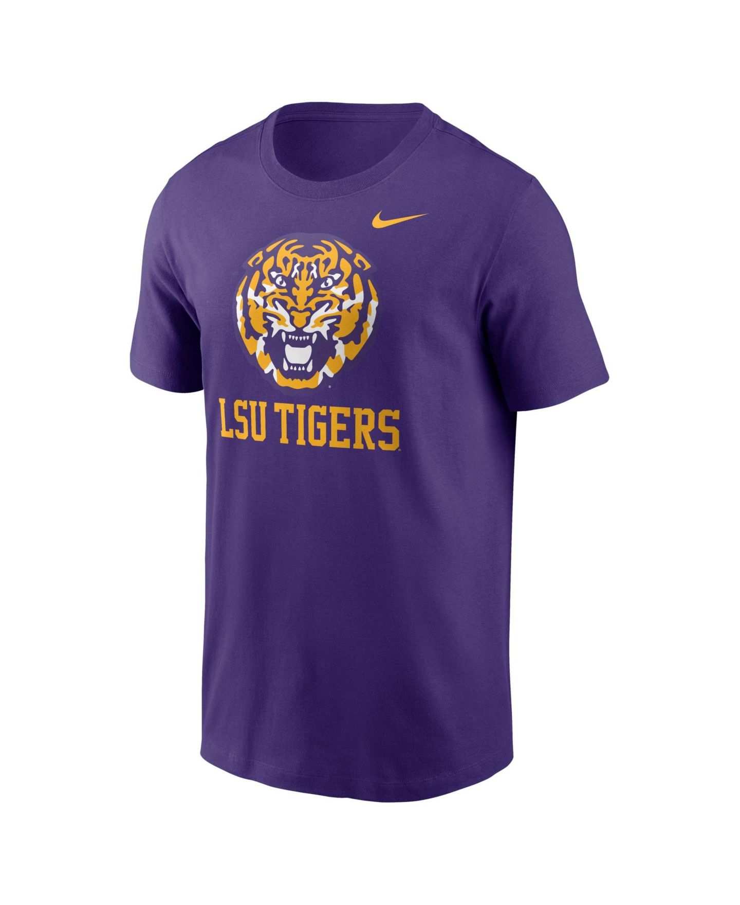 Мужская футболка Nike Purple LSU Tigers Primetime Logo Mantra — фото 3