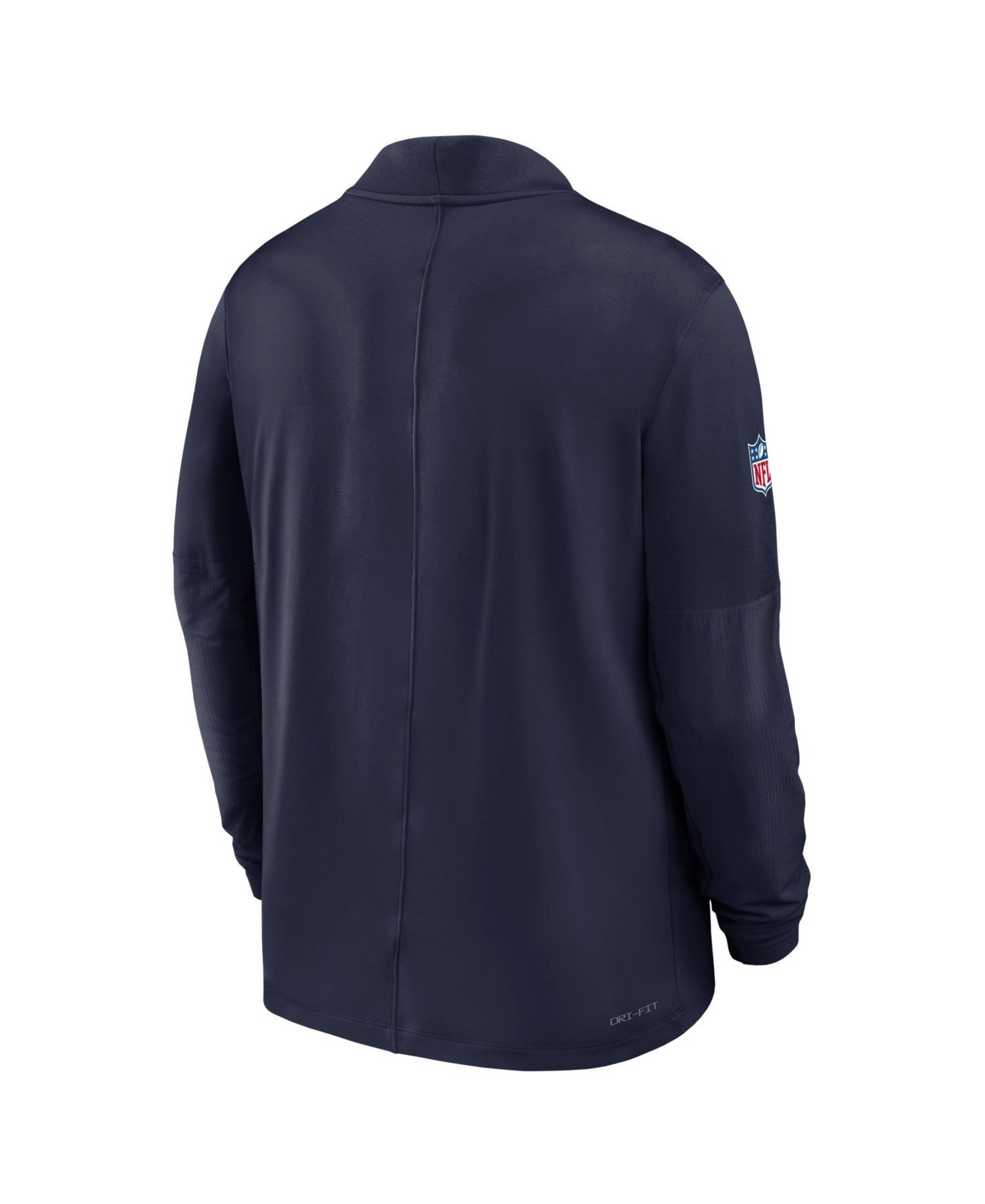 Men's Navy Dallas Cowboys Sideline Logo Glory Midweight Dri-FIT Half-Zip Pullover
