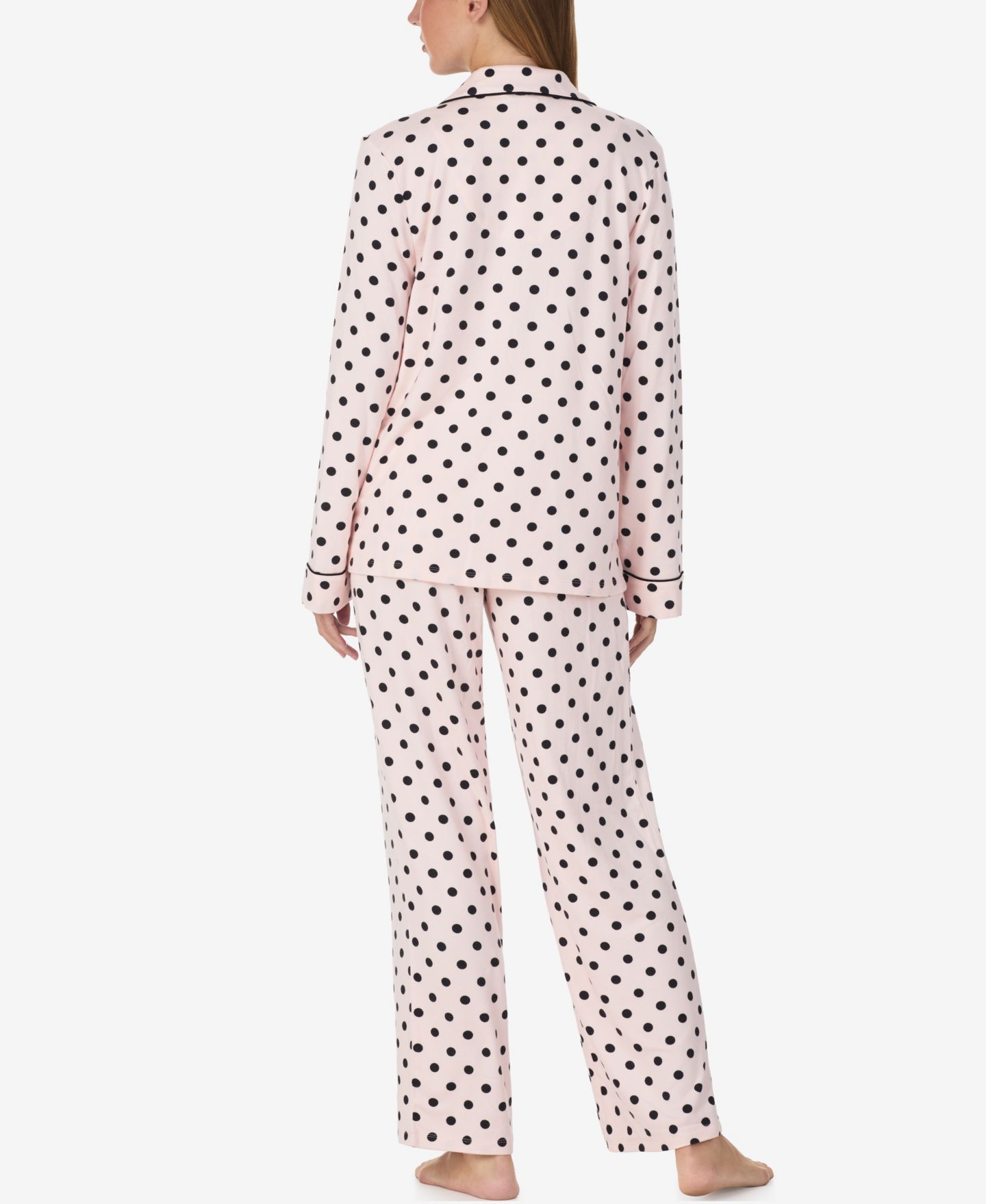 Пижамный комплект, джерси, 2 предмета — kate spade new york, цвет: Пудровый — фото 4
