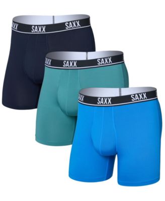 Men's Essential Performance Mesh Boxer Briefs, 3-Pack