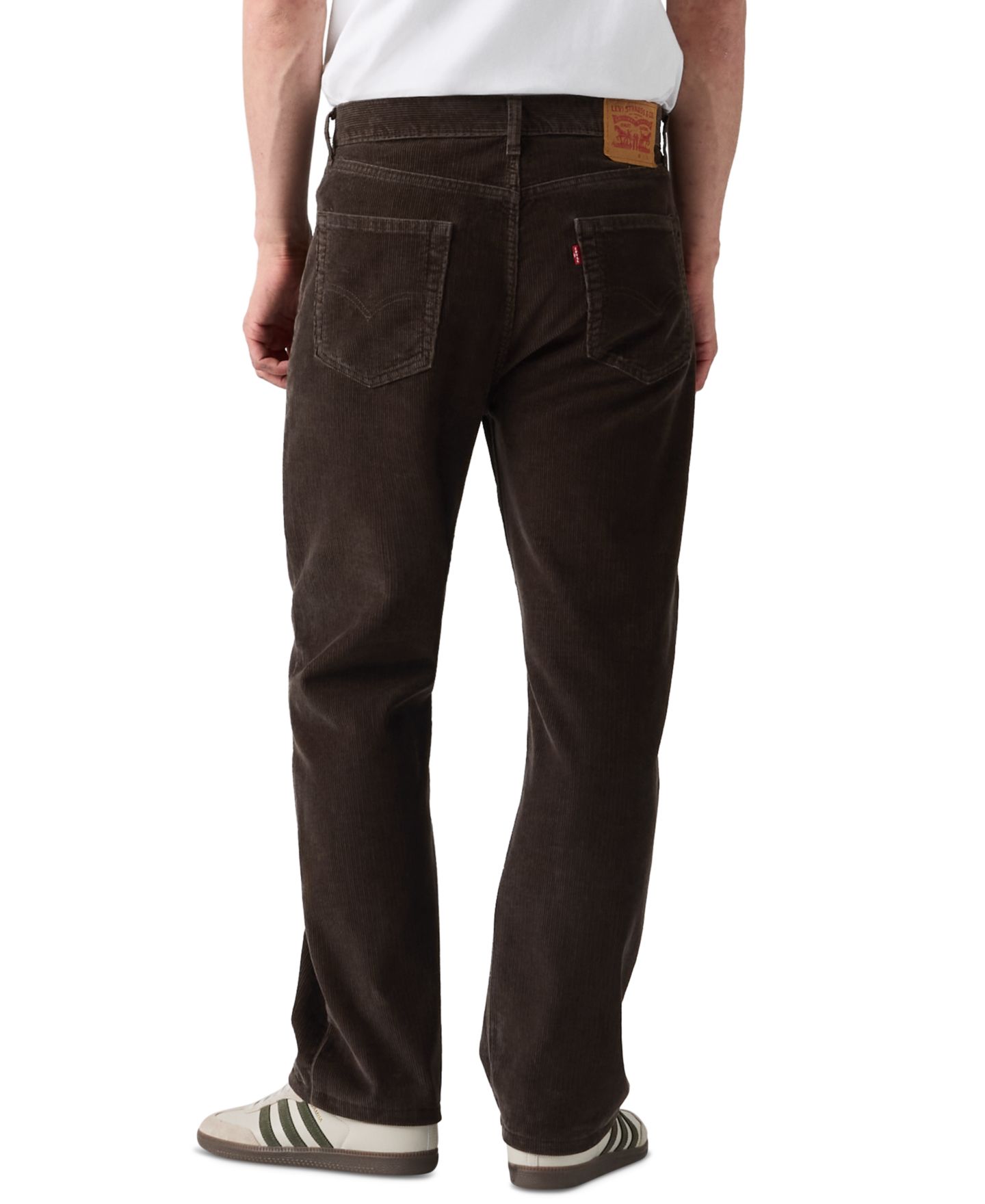 Мужские джинсы Levi's 565 Loose Straight, цвет: Кофейный — фото 4