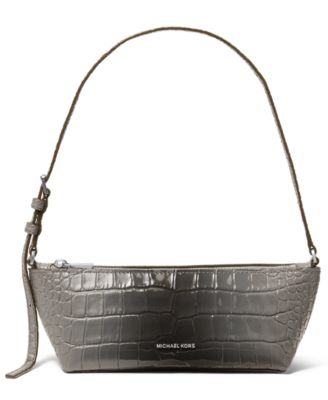 MICHAEL Laila Small East West Pouchette Leather Shoulder Handbag