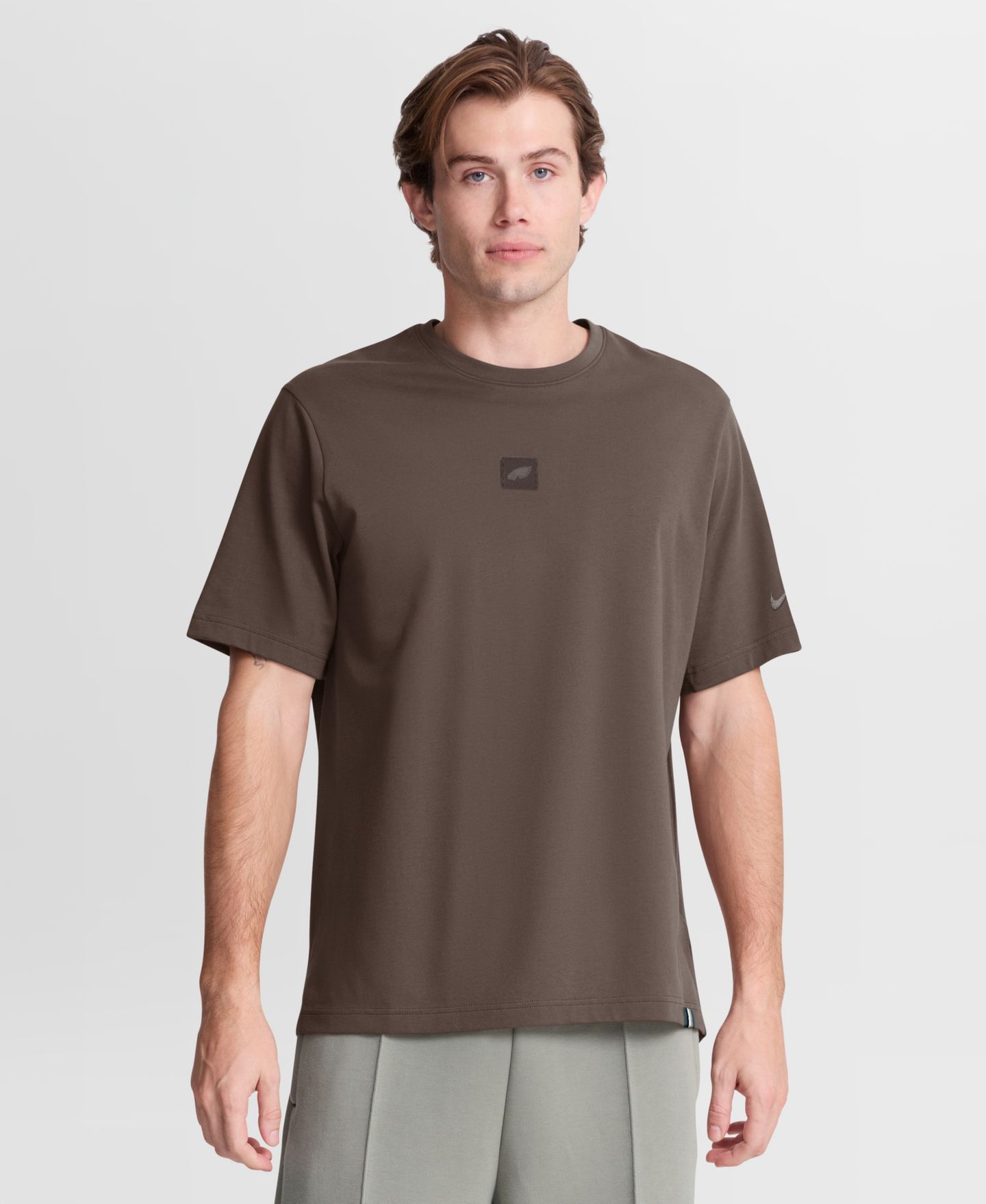 Мужская футболка Nike Brown Philadelphia Eagles Last Resort Dri-FIT — фото 1