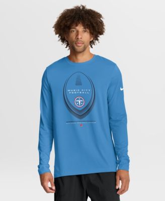 Men's Light Blue Tennessee Titans Legend Icon Dri-FIT Long Sleeve T-Shirt