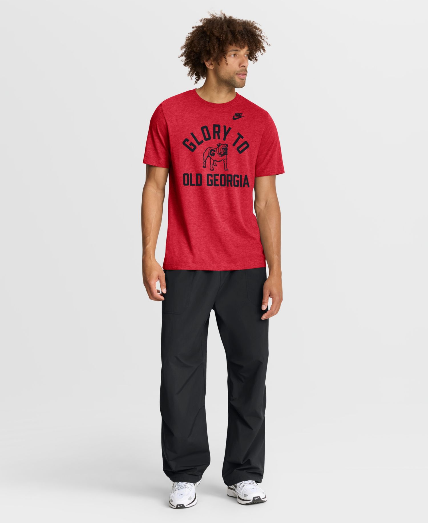 Men's Heather Red Georgia Bulldogs Legacy Mantra Tri-Blend T-Shirt