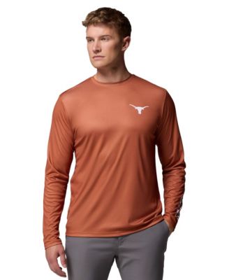 Men's  Texas Orange Texas Longhorns PHG Terminal Shot 3-Hit Long Sleeve T-Shirt
