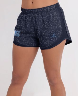 Women's Navy North Carolina Tar Heels Tempo Pattern Dri-FIT Shorts