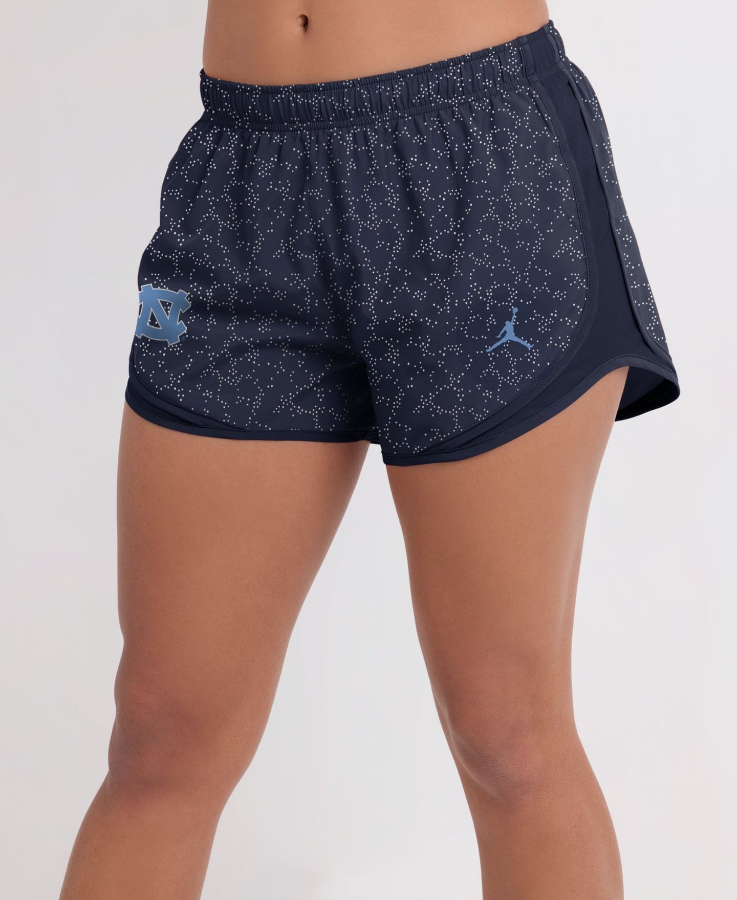 Женские шорты Nike Navy North Carolina Tar Heels Tempo Pattern Dri-FIT — фото 1