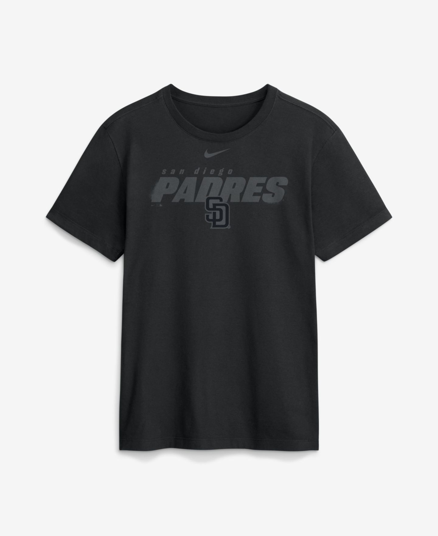 Мужская футболка Nike Black San Diego Padres Tonal Club — фото 1