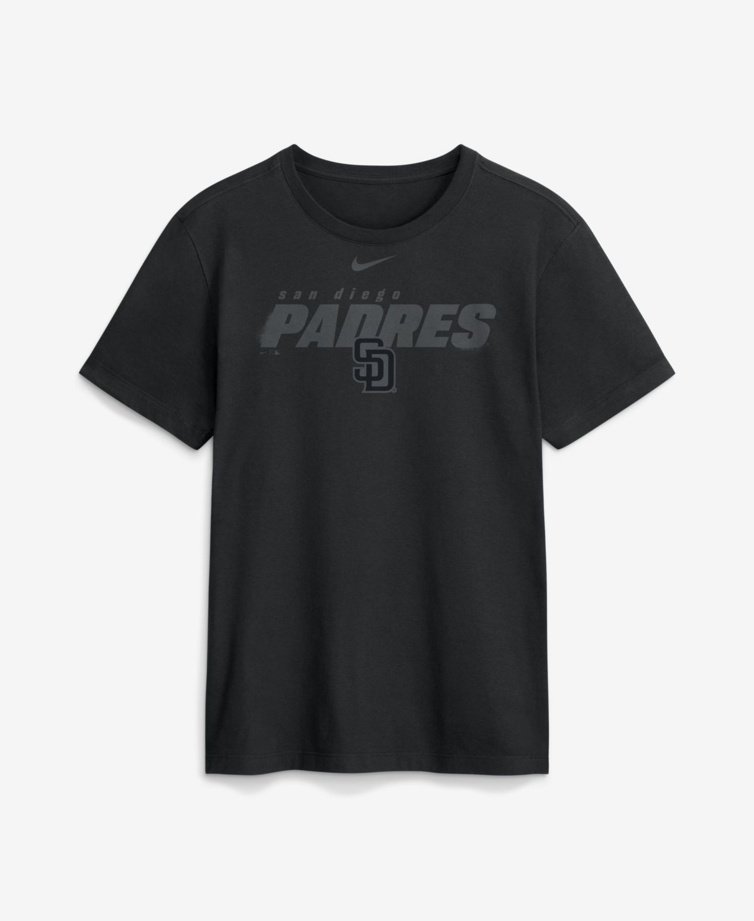 Men's Black San Diego Padres Tonal Club T-Shirt