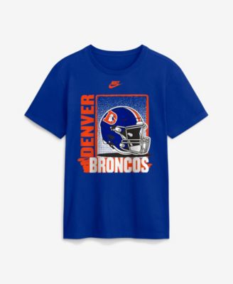 Men's Royal Denver Broncos Vintage Power Game Club T-Shirt