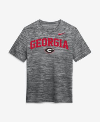 Men's Anthracite Georgia Bulldogs Primetime Arch Logo Velocity Dri-FIT T-Shirt