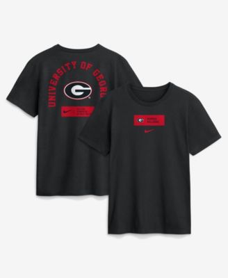 Men's Black Georgia Bulldogs Primetime Crew T-Shirt
