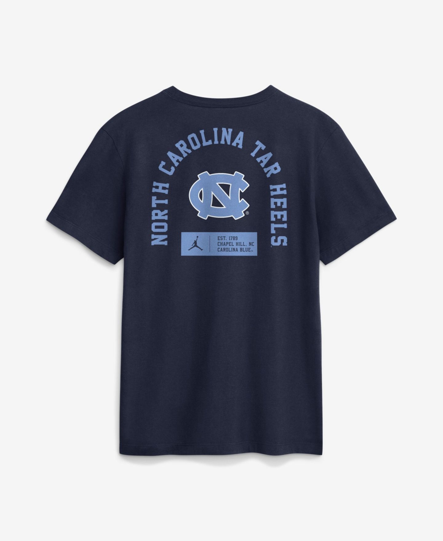 Мужские футболки Jordan Navy North Carolina Tar Heels Primetime Crew — фото 2