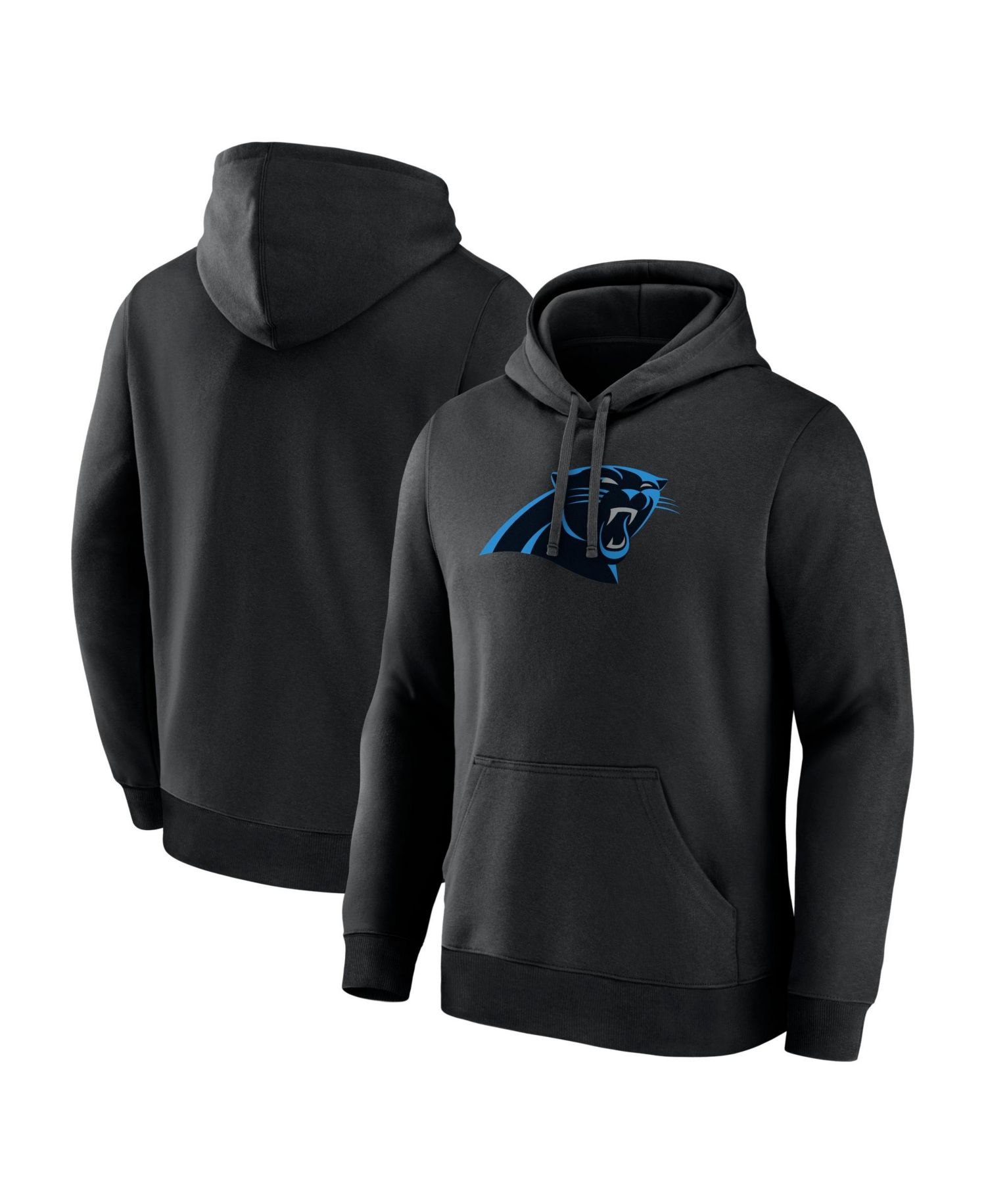 Men's Black Carolina Panthers Primary Logo Hoodie