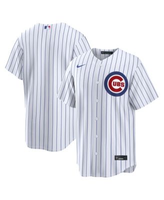 Men's White Chicago Cubs Home Replica Jersey