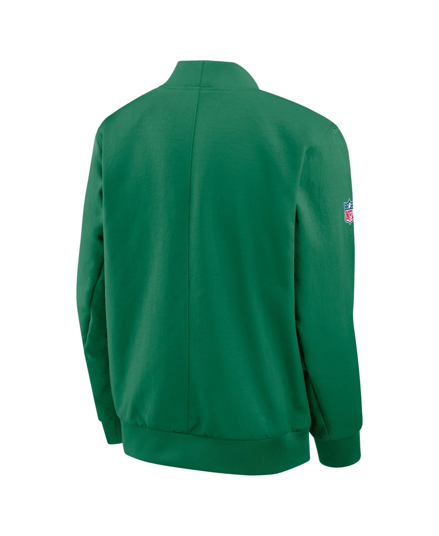 Men's Kelly Green Philadelphia Eagles Sideline Powerful Blocking Full-Zip Dri-FIT Bomber Jacket