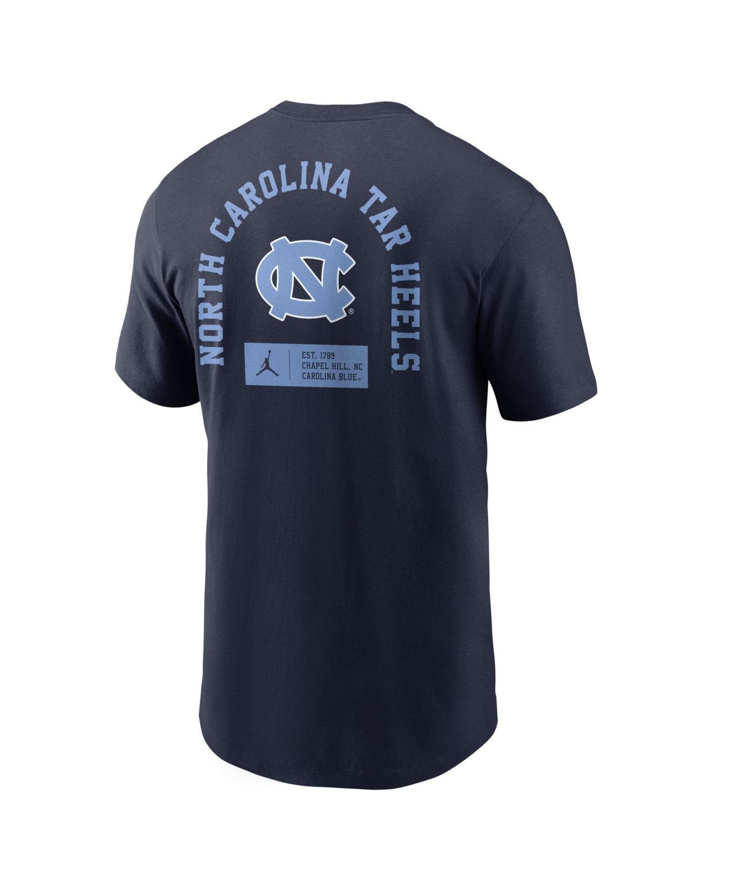 Мужские футболки Jordan Navy North Carolina Tar Heels Primetime Crew — фото 4