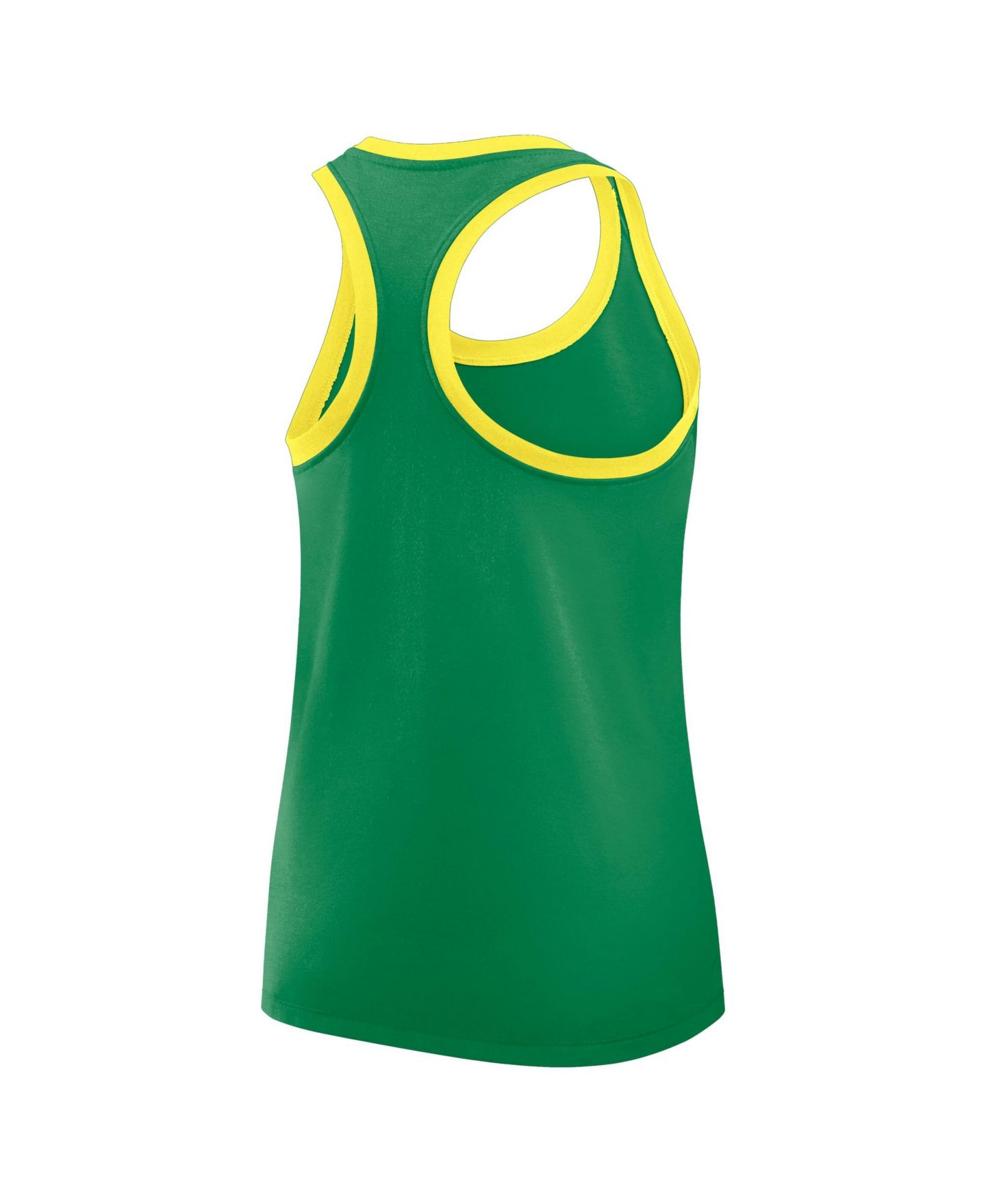 Женский топ Nike Green Oregon Ducks Uni Name Tri-Blend Dri-FIT — фото 4