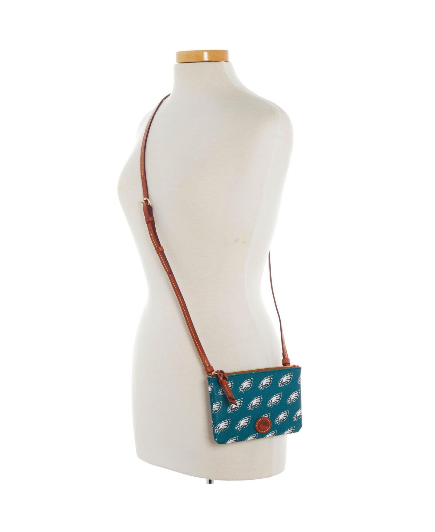 Женская сумка Dooney & Bourke Philadelphia Eagles Top Zip Crossbody — фото 3