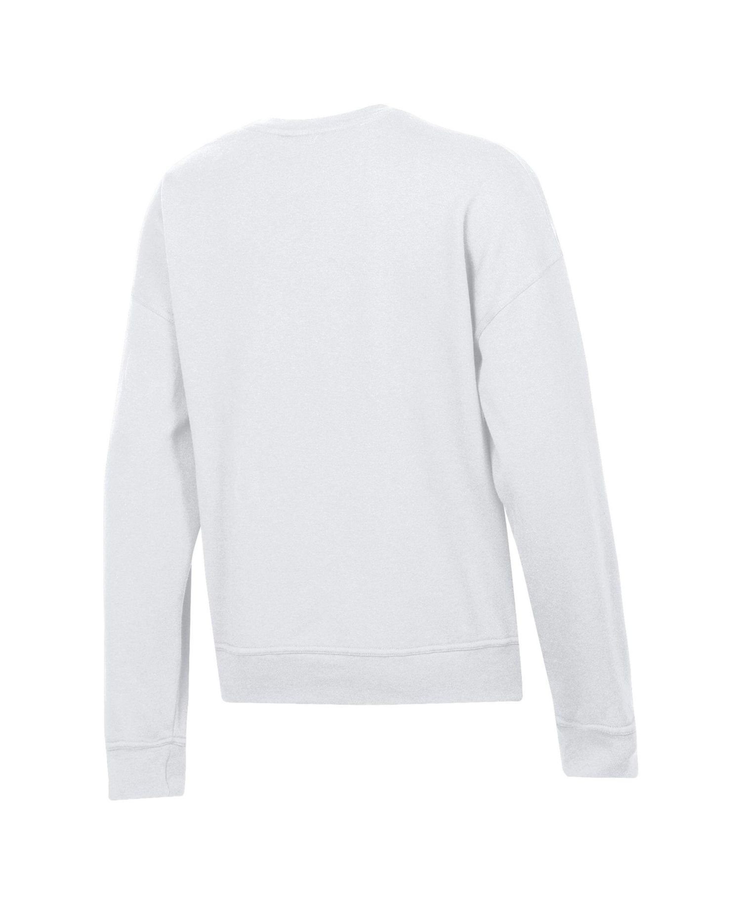Women's White Oregon Ducks Teddy Bear Sweatshirt