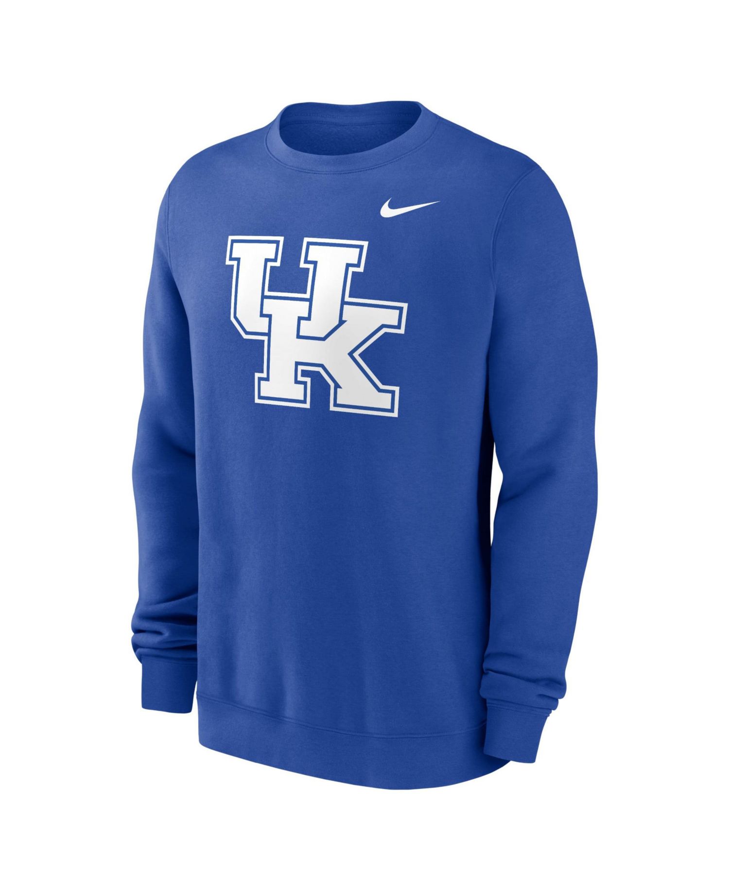 Men's Royal Kentucky Wildcats Primetime Fleece Pullover Sweatshirt