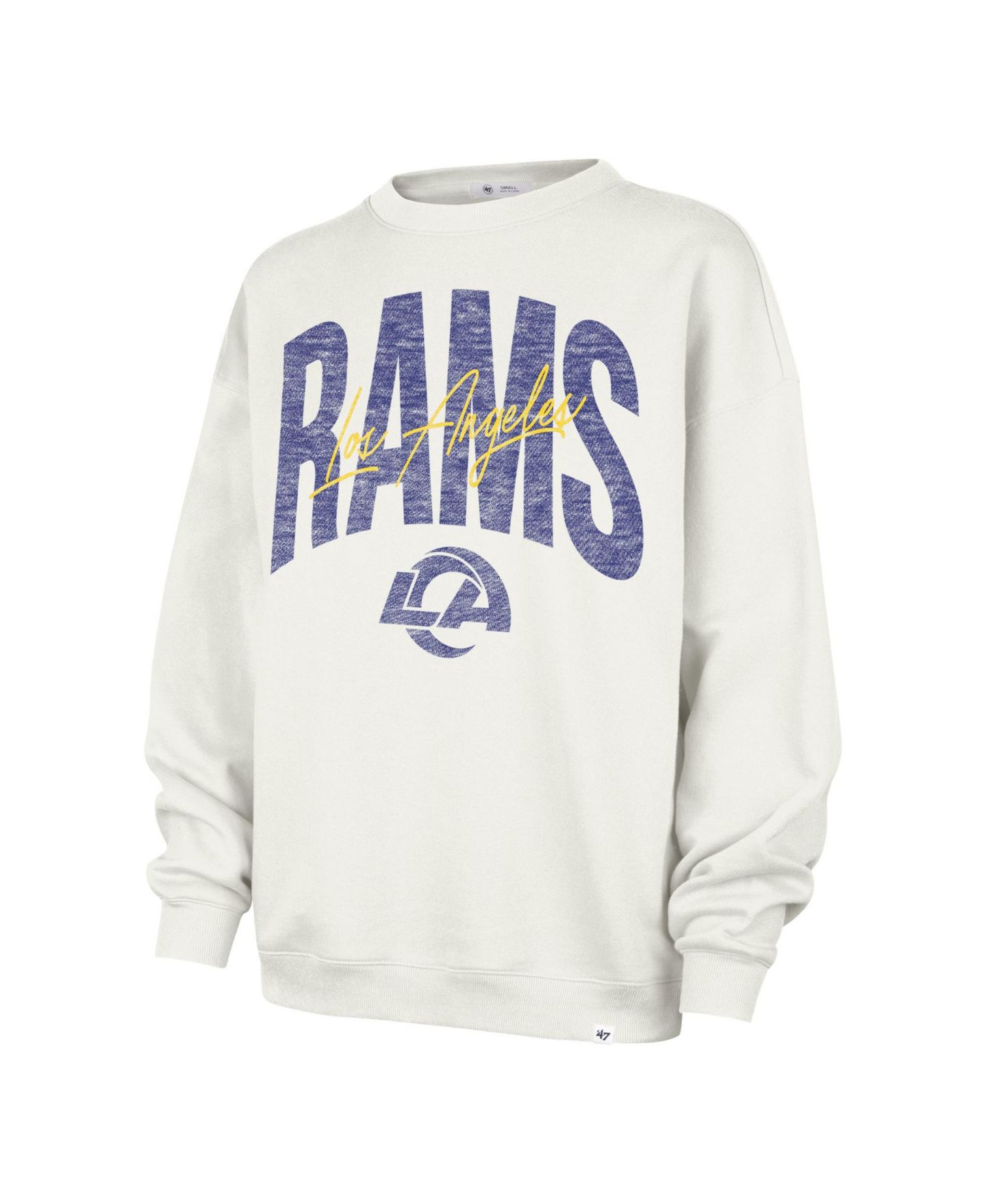 Женская толстовка '47 Brand Stone Los Angeles Rams Muse Oversized Sweatshirt — фото 3