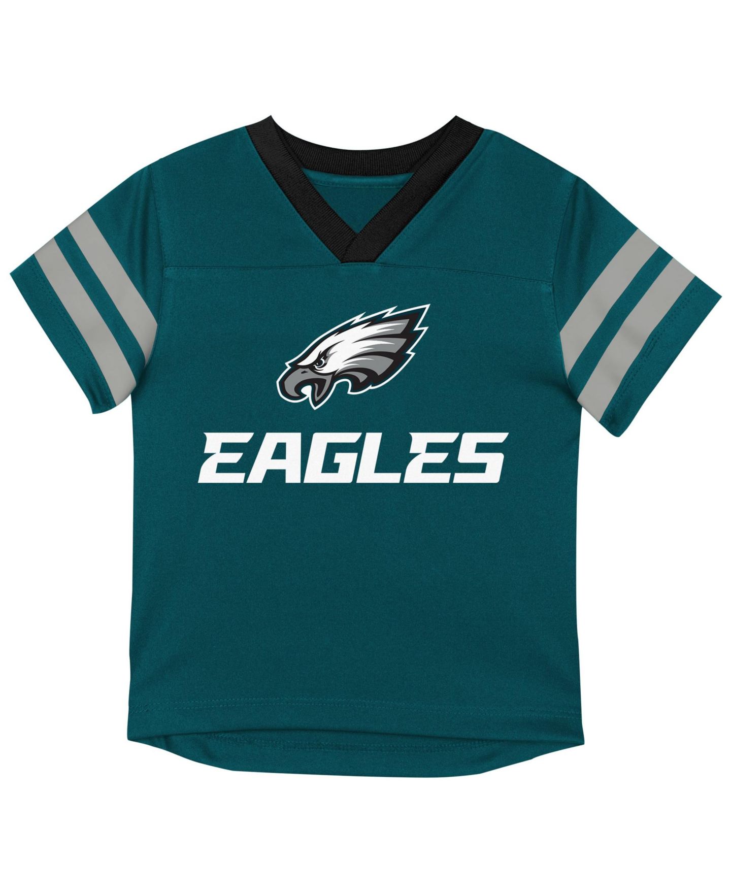 Комплект Outerstuff Midnight Green/Black Philadelphia Eagles Red Zone Jersey Top & Pants Set для мальчиков-малышей — фото 5