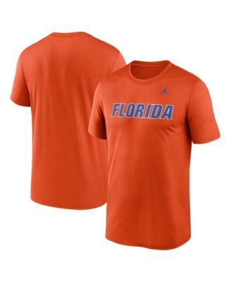 Men's Orange Florida Gators Primetime Legend Wordmark T-Shirt