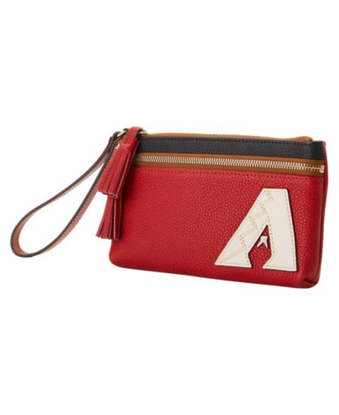 Женская сумка Dooney & Bourke Arizona Diamondbacks Infield Double-Zip Wristlet