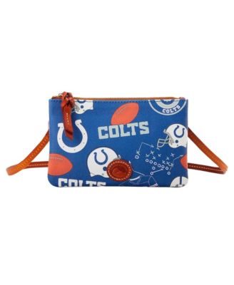 Indianapolis Colts Top Zip Crossbody Purse