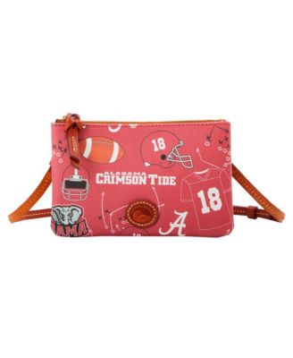 Alabama Crimson Tide Top Zip Crossbody Purse