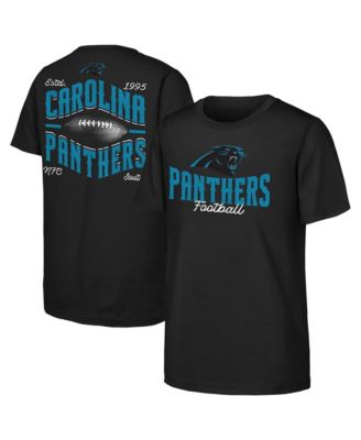Big Boys and Girls  Black Carolina Panthers Top Pick T-Shirt