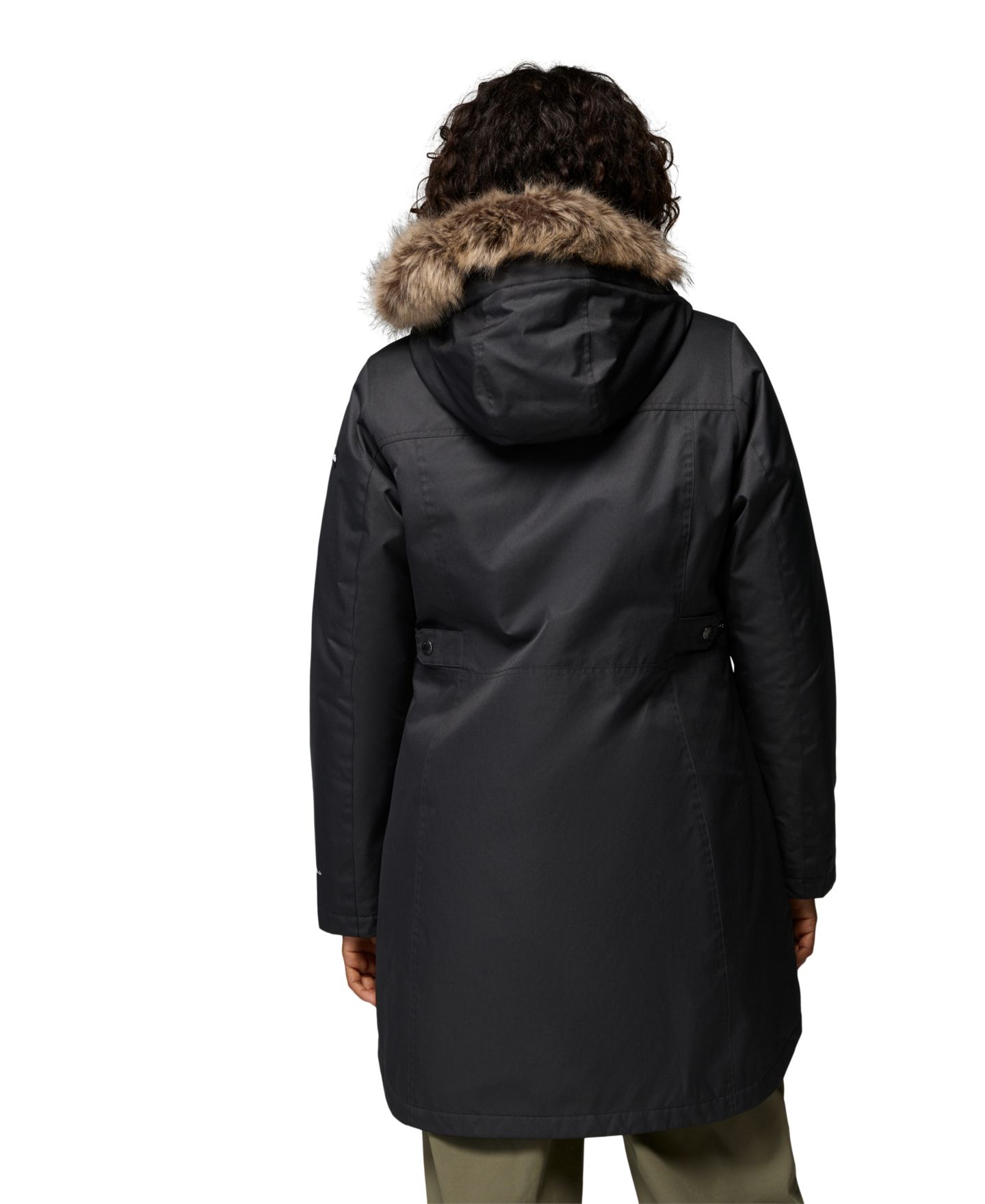 Женская куртка Columbia Suttle Mountain Inte 3-in-1 Hooded Sherpa, цвет: Чёрный — фото 7