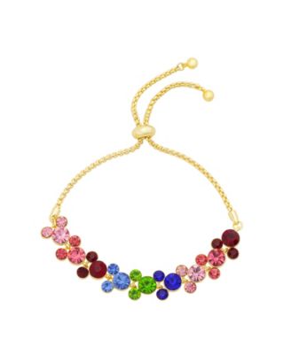 Crystal Mickey Adjustable Bolo Bracelet