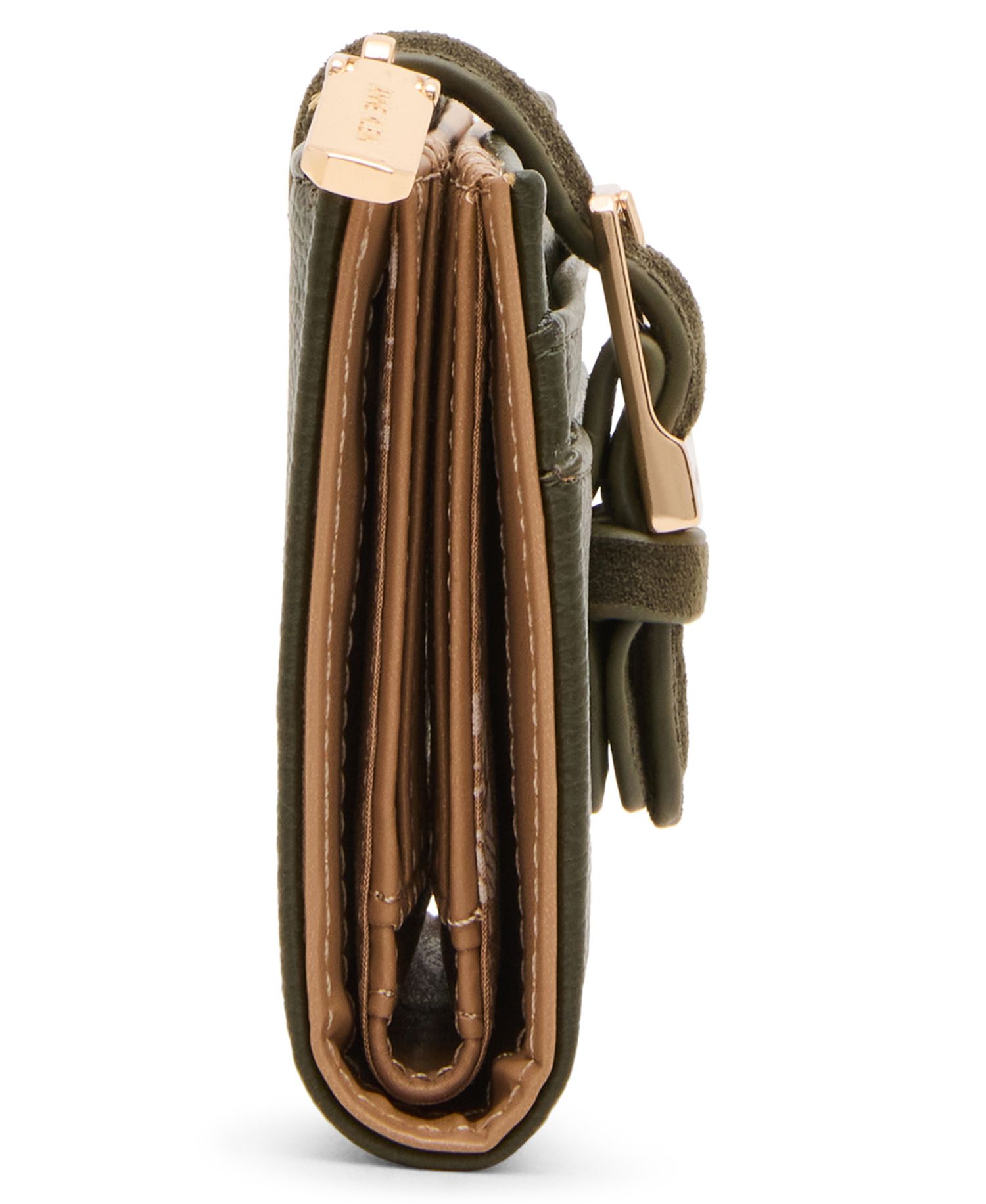 Boxed Buckled Bifold Wallet