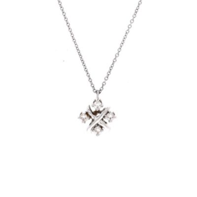 Diamond Necklace (0.21 ct) Platinum