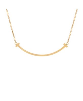T Smile Pendant Necklace
