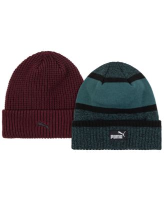 Men's 2-Pack Marled Cuff Beanie