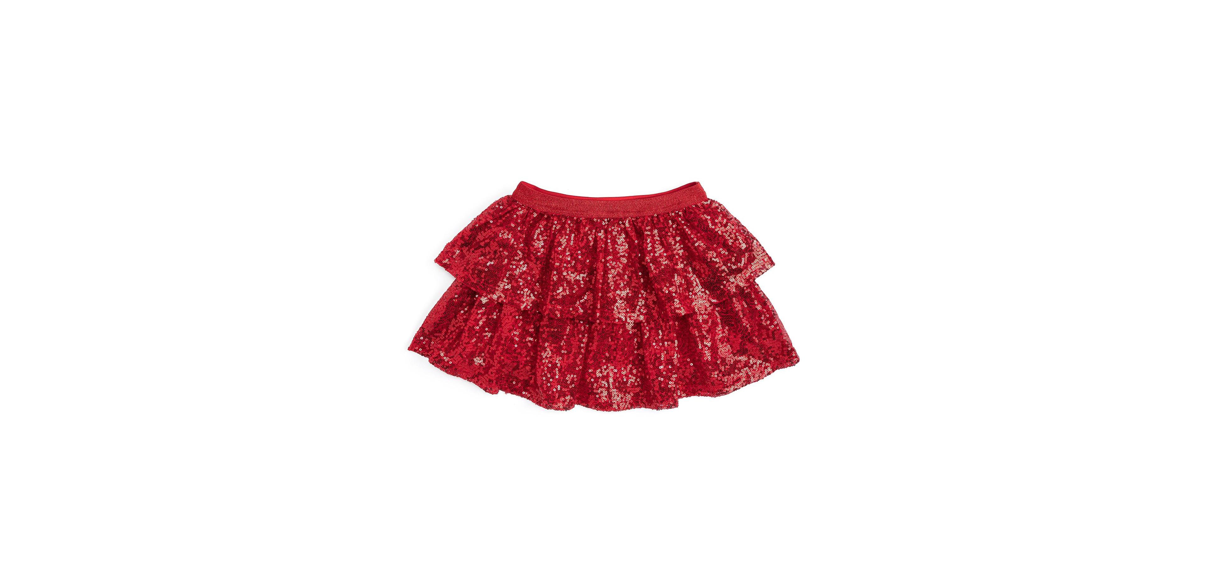 Sweet Wink Baby Girls' Sequin Pull-On Tutu Skirt